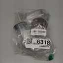 Temoyj 4 Pack Qtip Holder Dispenser with Wood Lids - 10 oz Clear Plastic Apothecary Jar Containers for Vanity Makeup Organizer Storage - Bathroom Accessories Set for Cotton Swab,Pads, Ball, Floss