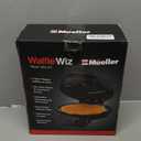Mueller Heart 5 Waffle Maker, Waffle Iron, Adjustable Browning Control & Nonstick, Cool Touch Handle, Easy to Clean, Small Kitchen Appliances