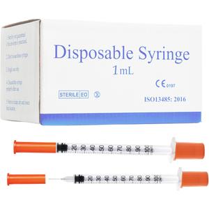 U100 1cc Syringe 30G 1/2 Inch 100 PCS,Independent Packing