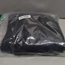 TBMPOY Men's Snow Ski Hiking Pants Waterproof Winter Fleece Lined Pants Camping Skiing Ice Fishing Pants with Belt (Medium, A1-thick Black)