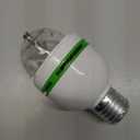 LED Ball Bulb Lamp, 3W E27 LED RGB Crystal Rotating Stage Bulb Voice Auto Rotating Stage Light(1 pcs)