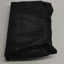 Surmente Black Tablecloth 90 x 132-inch Rectangular Polyester Table Cloth for Weddings, Banquets, or Restaurants