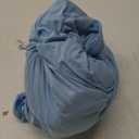 7.2FT Baby Blue Round Backdrop Cover for 5 to 7.2ft Circle Arch Stand - Adjustable Round Arch Cover Circle Backdrop Cover for Birthday, Wedding Arch, Baby Shower Photography Background Party Decor