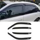 94043 Sunproof Waterproof Side Window Wind Deflector, 4pcs Protective Replacements Rain Guards Set, Window Visor fit for 2005-2012 Toyota Avalon