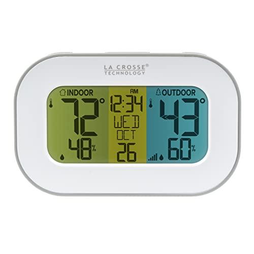 La Crosse Technology 308-148 Wireless Temperature Station with Tri-Color LCD