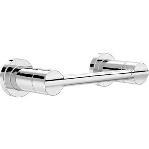 Delta Nicoli (1-Pack) Toilet Paper Holder Polished Chrome Tissue Roll Holder for Bathroom Organization and Storage Pivoting Toilet Tissue Holder Wall Bathroom Accessories NIC50-PC