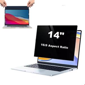 BYIUIHS 14 Inch Laptop Privacy Screen Protector Designed for HP Envy/ Dell/ Asus/ Acer/ Samsung/ Lenovo, Matte Eye Protection Anti Glare Anti peep Film for All 14" with 16:9 Aspect Ratio Laptop