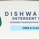 Seventh Generation Dishwasher Detergent Packs Free & Clear for sparkling dishes Dishwasher tabs 45 count
