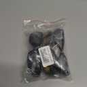 LuckyStone 3 Pair UV Protection Motorcycle Riding Glasses Padding Goggles Bicycle Sunglasses - Smoke Clear Yellow (Black)