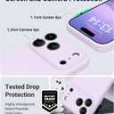 OTOFLY Magnetic for iPhone 17 Pro Max Case,Compatible with Magsafe,Classic Liquid Silicone Mobile Phone Case,Integrated Camera Control Button,Anti-Scratch Microfiber Lining, Cloud Mauve