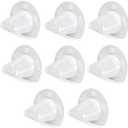 8 Pcs Reusable Black and Decker Handheld Vacuum Filter Replacement - Washable & Reusable VF110 Filter Compatible with (CHV9610, CHV1210, CHV1410, CHV1410B, CHV1410L, CHV1510)