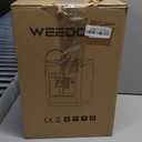 GANIZA Food Processors, Electric Food Chopper with Meat Grinder & Vegetable Chopper - 2 Bowls (8 Cup+8 Cup) with Powerful 450W Copper Motor - Includes 2 Sets of Bi-Level Blades for Fruits/Meat/Nuts (Black)