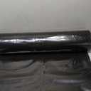 Plastic Sheeting 4 MIL Black (10x100) Roll for Tarp, Garden, Painters Drop Cloth, Plastic Mulch, Weed Barrier, Underlayment, Concrete Curing, Moisture, Vapor, Construction Film, Lumber, Ground Cover