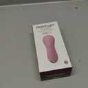 Momcozy Rolling Lactation Massager with Heat, 3-in-1 Real-Like Massage for Relieve Clogged Ducts, Breast Massager Warming for Breastfeeding, Improve Milk Flow, Dusty Rose (Red)