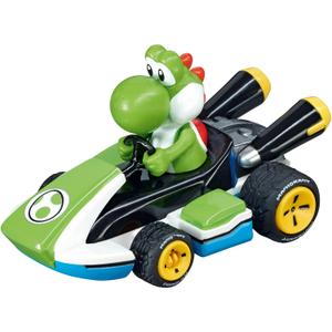 Carrera 64035 Mario Kart - Yoshi 1:43 Scale Analog Slot car Vehicle for GO!!! Electric and Battery Slot car Racing Track