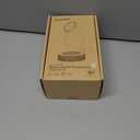 THREEKEY Charging Station, for MagSafe Charger with 180 Rotation, Qi2 15W Fast Charging Pad with Dual-Sided Magnets, Magnetic Wireless Charger Stand for iPhone 16-12 Series/Airpods (TZH103 Black)