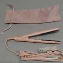 ANGENIL Ultra Mini Hair Straightener Flat Iron for Short Hair, 0.7 Inch Ceramic Dual Voltage Hair Straightener, Small Flat Iron Edges with Silicone Heat Resistant, Fast Heating (280- 320 -380)