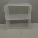 Acrylic Cabinet Organizer, Shelf Organizer, Set of 2 Spice Organization for Cabinet, Spice Rack, Stackable Kitchen Countertop Organizer | Cupboard, Pantry Shelves, and Storage Space Saver