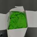 TitanFlex Heavy Duty Industrial Nitrile Gloves with Raised Diamond Texture, 8-mil, Latex Free, Powder Free (Green/Dark Green) (Medium, 02 Green (100ct))