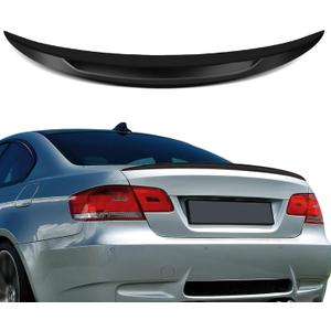 Rear Spoiler Wing For 2011-2013 for BMW 325i, 2007-2013 for BMW 328i 335i, 2007-2008 for BMW 328xi, 2011-2013 for BMW 335is, 2008-2013 for BMW M3 Trunk Lip Spoiler Wing Rear Wing Matte Black