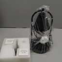 Soilsiu Candle Warmer Lamp with Timer, Electric Black Candle Warming Light for Bedroom, Dimmable Wax Melts Warmer for Home Decor Beside Lamp Gifts for Women (2 Bulbs Included)