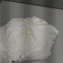 Queen Bed Skirt, Wrap Around Bed Skirt with Pleated Corner, 16 Inch Drop Pleated Waffle Weave Bedskirts, Anti-Slip, Microfiber, Ivory, 16'' Queen