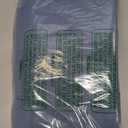 KOUFALL Dusty Blue Grommet Faux Linen Sheer Curtains 52x90 Inch Length