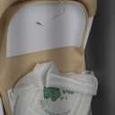 Baby Bathtub,Collapsible Baby Bath Tub with Soft Cushion & Thermometer, Space Saving Foldable & Travel Newborn Bathtub for Infant to Toddler 0-36 Months, Frog Beige