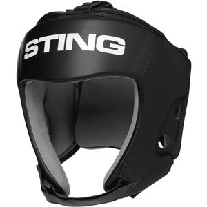 Gel Open Face Boxing Head Guard by STING, Medium