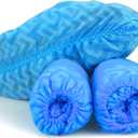 G & F Products - 13033 Premium 100 Pack (50 Pairs ) Disposable Boot & Shoe Covers Slip - Resistant fits up to size 11 US Men and 13 US Women, Blue, Large