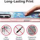 Bouvardia for iPhone 17 Case, Compatible with Magsafe, Cute Girly Design for Women, Shockproof & Aesthetic, Ocean World