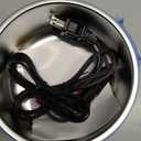 Aotto Electric Lunch Box, 32 oz Portable Food Warmer Heater, Lunch Warmer Portable for Work/Office/Car/Travel 12V/24V/110V 3-in-1, Warming Soup & Meal, Spill-Free, Men & Women's Gifts, Blue