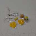 Bumble Bee Cake Decorations Honey Comb Decorations Bear Baby Shower Cake Decoration Fun to Bee One Cake Topper Bumble Bee Party Favors Supplies (Yellow)