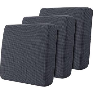Hokway Stretch Couch Cushion Slipcovers Reversible Cushion Replacement Slipcovers Sofa Cushion Covers(Gray, 3) Hokway Stretch Couch Cushion Slipcovers Reversible Cushion Replacement Slipcovers Sofa Cushion Covers(Gray, 3)