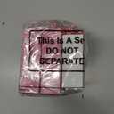 Tradder 6 Pcs Valentine's Day Table Decorations Valentines Table Block Sign Wooden Tiered Tray Decor Love Sign Tabletop Centerpieces, Hug Kiss Me- Gifts for Anniversary Home Wedding Party Supplies