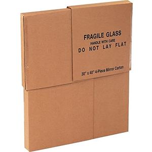 Mirror Boxes 9-Piece 40 x 60 Inch Kraft 9/Bundle