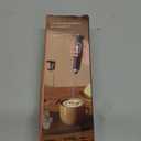 Handheld Electric Foam Maker Milk Frother Handheld 2 Speed Adjustable Milk Frother Handheld Rechargeable Electric Foam Maker with 2 Stainless Whisks For Latte, Cappuccino, Hot Chocolate, Egg