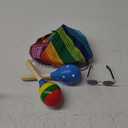 Mini Fiesta Maracas Mexican Sombrero Hats Mexican Themed Decorations Carnival Supplies for Adults Kids Dolls Pets