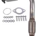 Catalytic Converter Flex Pipe Replacement for Chevy Equinox 2010-2014 Captiva Sport 2012-2015 GMC Terrain 2010-2014 2.4L L4 16581 59521