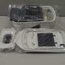 Mueller Pro-Series All-in-One, 12 Blade Mandoline Slicer for Kitchen, Food Chopper, Vegetable Slicer and Spiralizer, Cutter, Dicer, Grater, Kitchen Gadgets Sets with Container, White Sand/Gray