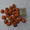 Amyhill 100 Pcs Halloween Mini Skull & Mini Ghost Pumpkin Set Include 75 Miniature Skeleton Head Figurine & 25 Pumpkin Skull Figurines for Halloween Party Favor Home Table Decor