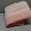 CLHMILY&Z 100L Laundry Basket Round Storage Rope Basket - 18.1x24 Inches - Pink Hamper in Bedreoom and Cute Storage Bin for Blankets, Toys, and Nursery Essentials