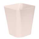 Trash Can - Small Waste basketbin - 1.8 Gallon- for Office,Home,Bathroom,Kitchen - Khaki