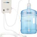 Bottled Drinking Water Pump System Single-Tube Power 25W, Bottled Water Dispensing 2L Flow Electric Water Pump for 5 Gallon Bottle Water for Coffee,Refrigerators,Ice Maker,Faucet