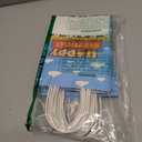 16 Pcs Cartoon Story Party Favor Bags, Cow Pattern Goodie Treat Bags, Blue Sky White Cloud Kraft Paper Candy Gift Bags With Handle for Kids Birthday Party Decorations