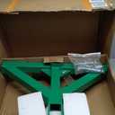 3 Point Trailer Hitch with 2" Receiver Quick Hitch Compatible with Category 1 Tractors(Green), Heavy Duty Towing Hitch Tractor Drawbar Hitch Adapter for BX, Kubota, John Deere, NorTrac, Kioti, Yanmar