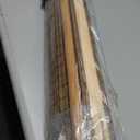 LazBlinds No Drill Bamboo Roman Shades, 37" W × 48" H, Eastfield Teak