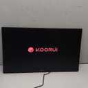 KOORUI 22 Inch Computer Monitor Full HD 1080P 100Hz PC Gaming Screen VA Panel Ultra-Slim Display 3000:1 Contrast Ratio with Adpitive Sync (HDMI/VGA/VESA Compatible 100x100mm/Audio Out), Tilt, Black