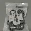 Sintuff 25 Pcs 3/8 in. - 1/2 in. Non Metallic Button Bulk Push in Electrical Wire Connectors Junction Box Connector Gray Nm Cable Connector Electrical Conduit Fittings Fits for 1/2 Inch Knockouts