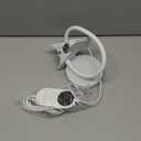 Glocusent Clip on Light, 72 LEDs Clip on Lamp with Amber Night Light, 3 Colors & 5 Brightness Bed Lamp, 30/60-Min Auto Off Timer, Perfect Eye Caring Reading Lamps for Bed/Headboard/Table/Desk